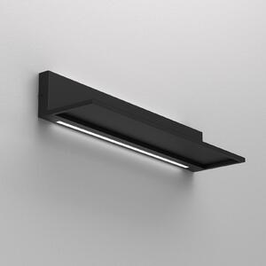 Luminex Applique a mensola, nero, acciaio, lunghezza 60 cm, 2 x LED