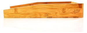 Blumfeldt Organizer, portadocumenti, design elegante, dimensioni: 25,3 x 5,8 x 33 cm, bambu