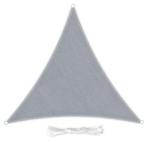 Blumfeldt Vela parasole triangolare 3 x 3 x 3 m con anelli di fissaggio poliestere permeabile all'aria