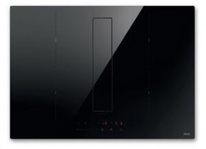 Elica Piano Cottura a Induzione con Cappa Integrata Aspirante 4 Fuochi Larghezza 72 cm colore Nero - PRF0210741 NikolaTesla Fit SL BL/A/72