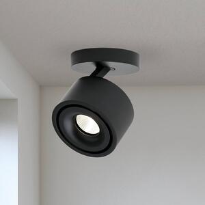 ORION Specter Faretto da soffitto a LED, nero, Ø 8,4 cm, alluminio