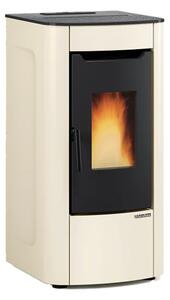 La Nordica-Extraflame Stufa a Pellet Ventilata 7 kW Capacit Serbatoio 15 kg Volume Riscaldabile 201 m3 Classe A+ colore Avorio - 1295800 SABRY AD