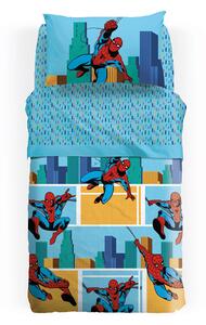 Copriletto Estivo Spider man America in Cotone Panama Caleffi