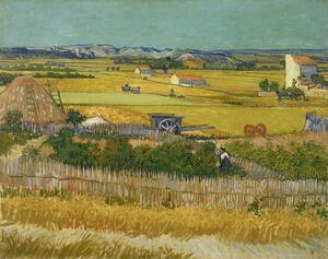 Riproduzione The Harvest 1888, Vincent van Gogh