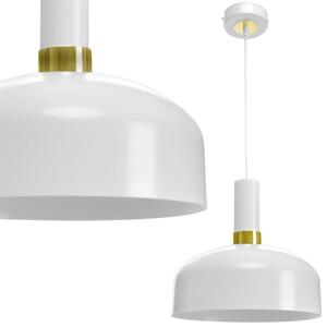 Malmo bianco/oro luce a sospensione 1Xe27 luce a soffitto lampada a soffitto luce a sospensione