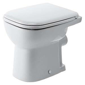 Duravit D-Code - WC a terra, scarico posteriore, risciacquo piano, con HygieneGlaze, bianco alpino 21090920002