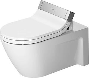 Duravit Starck 2 - WC sospeso per sedile bidet SensoWash, bianco alpino 2533590000