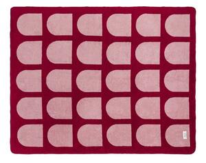 Coperta rossa/rosa 150x200 cm Gilli – noo.ma
