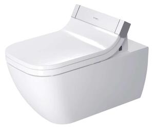 Duravit Happy D.2 - WC sospeso per sedile bidet SensoWash, Rimless, con HygieneGlaze, bianco alpino 2550592000
