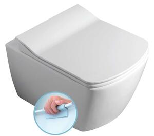Sapho Sanitari in ceramica - WC sospeso Glanc, Rimless, bianco GC321