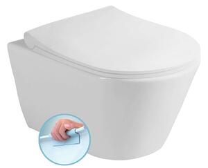 Sapho Sanitari in ceramica - WC sospeso Avva, Rimless, bianco 100314