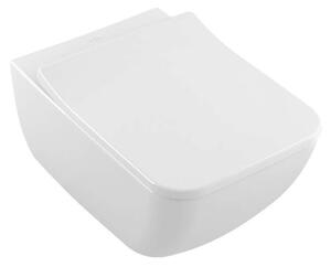 Villeroy & Boch Venticello - WC sospeso con sedile SoftClosing, DirectFlush, CeramicPlus, bianco alpino 4611RSR1
