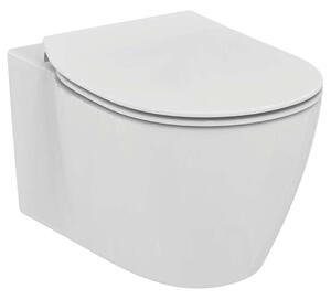 Ideal Standard Connect - WC sospeso con copriwater SoftClose, AquaBlade, bianco E049301