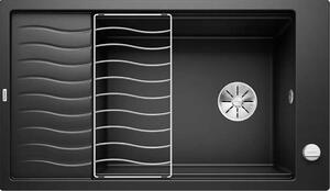 Blanco Elon XL 8 - Lavello in silgranit, 860x500 mm, con accessori, InFino, nero 525885