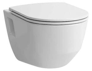 Laufen Pro - WC sospeso con copriwater Slim, Slowclose, Rimless, bianco H8669540000001
