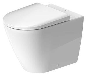 Duravit D-Neo - WC a terra, scarico posteriore, Rimless, HygieneGlaze, bianco 2003092000
