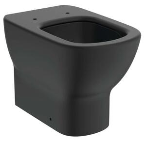Ideal Standard Tesi - WC a terra, scarico inferiore, AquaBlade, nero T0077V3