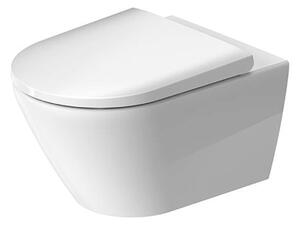 Duravit D-Neo - WC sospeso con copriwater, Rimless, bianco 45770900A1