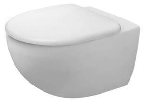 Duravit Architec - WC sospeso con copriwater SoftClose, Rimless, bianco 45720900A1