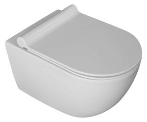 Kielle Gaia - WC sospeso con copriwater SoftClose, Rimless, bianco 30115000