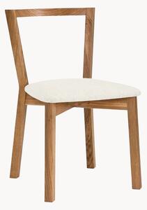 Sedia imbottita in legno di quercia Cee