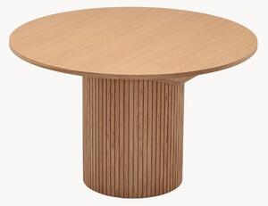 Tavolo rotondo allungabile in legno di quercia Toscana, Ø 120-160 cm