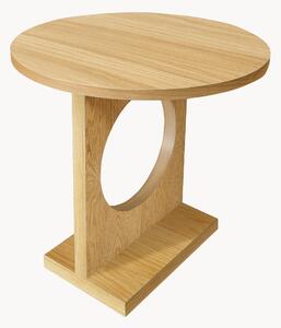 Tavolino rotondo in legno Bau