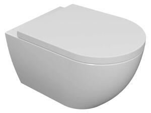 Kielle Oudee - WC sospeso con copriwater SoftClose, Rimless, bianco 30102000