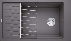 Blanco Elon XL 8 - Lavello in silgranit, 860x500 mm, con accessori, InFino, grigio roccia 524861