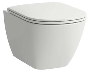 Laufen Lua - WC sospeso con copriwater SoftClose, Rimless, bianco H8660800000001