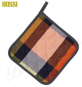 Presina quadrata Bossi variante 1359 toni del nero grigio verde arancio beige