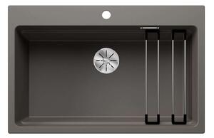 Blanco Etagon 8 - Lavello in silgranit, 780x510 mm, con accessori, InFino, grigio 527262