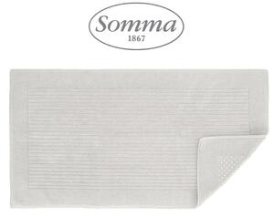Tappeto bagno in puro cotone con antiscivolo SOMMA Art. ORIGAMI 900 GRIGIO - Misura 60x110