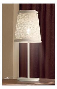 CORDA LAMPADA DA TAVOLO CON DIFFUSORE IN CORDA COLORATA MARRONE O BIANCA