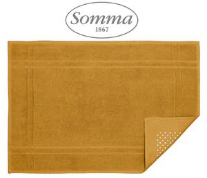 Tappeto bagno in puro cotone con antiscivolo SOMMA Art. ORIGAMI Var. 469 FIENO - Misura 50x80