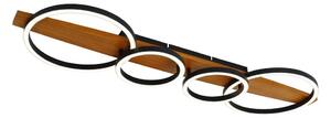 Brilagi - Plafoniera PLANK LED/35W/230V 4000K 30x100 cm legno
