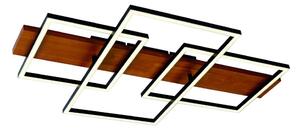 Brilagi - Plafoniera LED PLANK, 35W/230V, 4000K, 55x90 cm, in legno