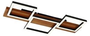 Brilagi - Plafoniera LED PLANK 30W/230V 4000K 34,5x65 cm, legno