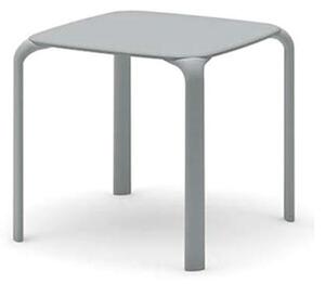 Tavolo DROP piano quadro grigio