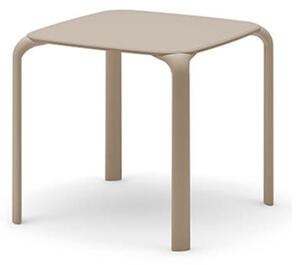 Tavolo DROP piano quadro sabbia