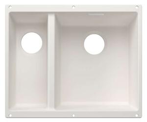 Blanco Subline 340/160 - Lavello in silgranit, 53x40 cm, vasca a destra, bianco 527815