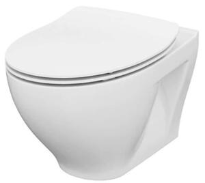 Cersanit Moduo - WC sospeso con copriwater SoftClose, CleanOn, bianco K701-147