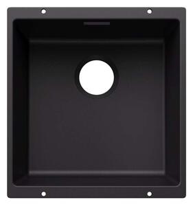 Blanco Subline 400 - Lavello in silgranit, 40x40 cm, nero 527786