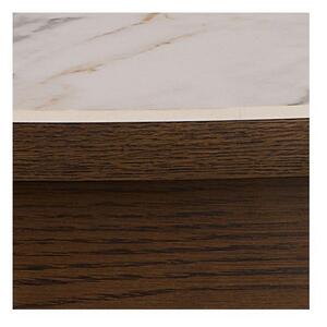 Tavolo da pranzo rotondo con piano in ceramica allungabile ø 120 cm Southampton – Actona