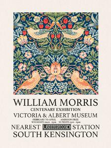 Stampa artistica Strawberry Thief Special Edition - William Morris, (30 x 40 cm)