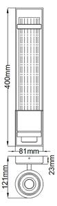 Quintiesse QN-WELLINGTON1-AB-Applique da bagno WELLINGTON 1xE27/60W/230V IP44 finitura oro