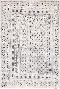 Tappeto in lana bianca 230x340 cm Masi - Agnella