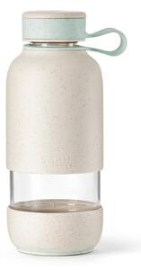 Bottiglia bottiglia da viaggio color crema in vetro 500 ml To Go Organic – Lékué