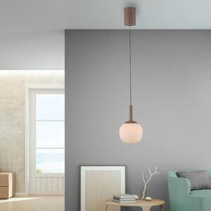 JUST LIGHT. GmbH Lampada a sospensione Nami, dimmerabile, Marrone / Ruggine, Soggiorno / Sala da pranzo, Metallo, Lampada a sospensione