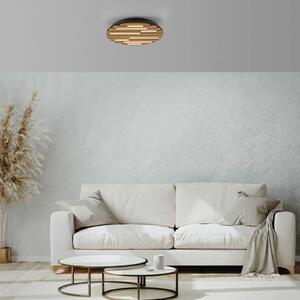 JUST LIGHT. GmbH Plafoniera soffitto Akustik, Legno chiaro, Soggiorno / Sala da pranzo, Metallo, Moderno, Plafoniera